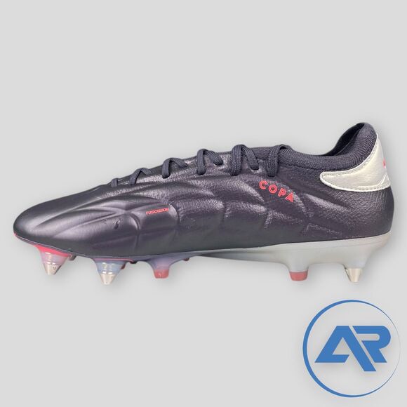 Adidas Copa Pure 2 ELITE SG Soccer Cleat Silver Purple Men's Sizes IG6396 - Picture 5 of 7